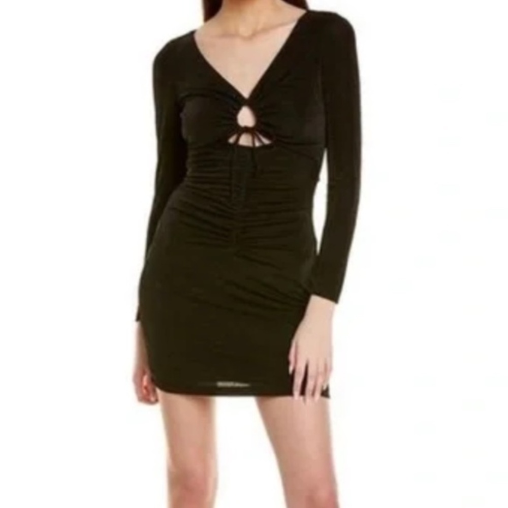 - NWT** Socialite Ruched Front Little Black Dress (sz XS)